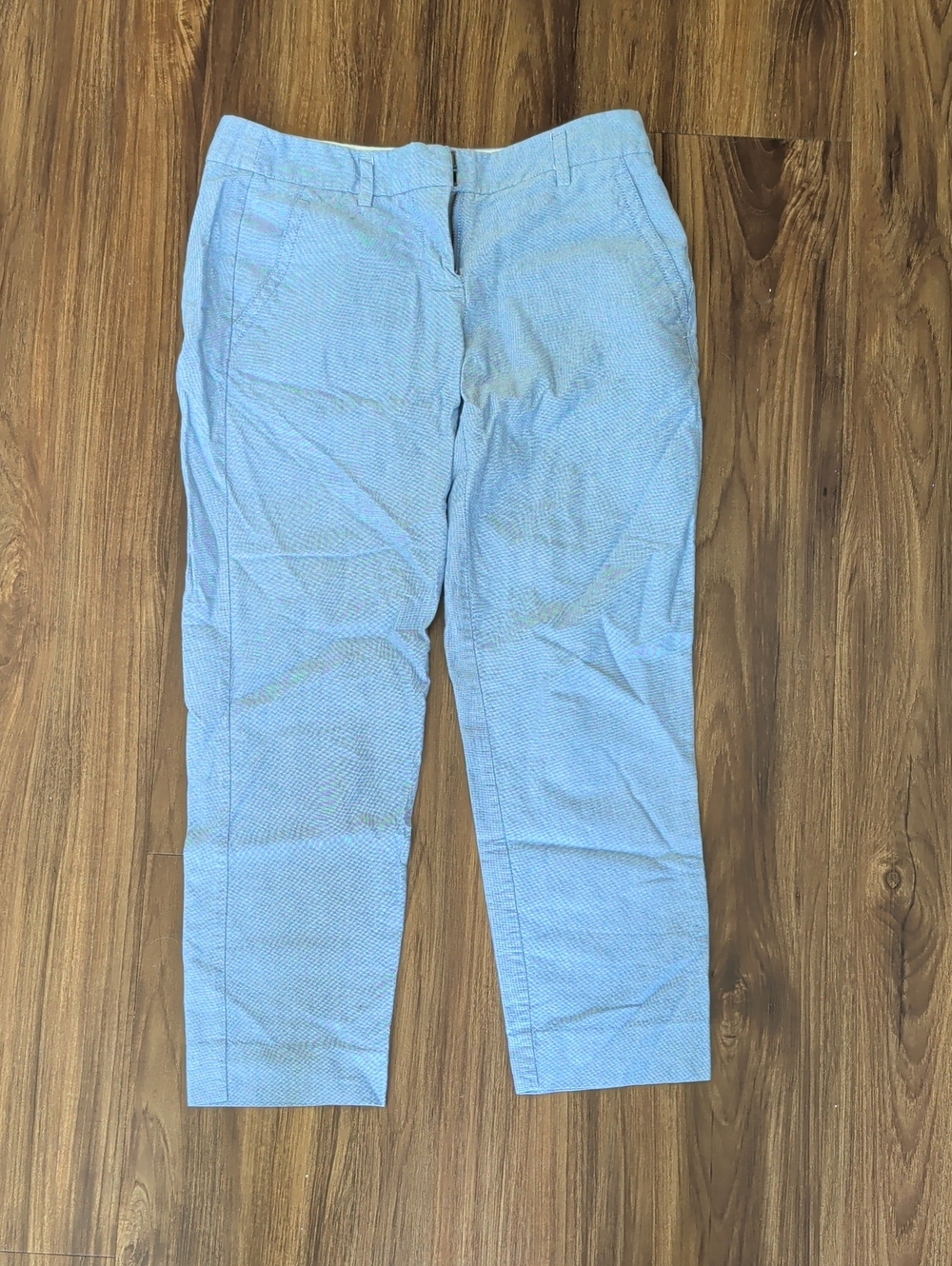 J. Crew Light Blue Straight Leg Women's Pants